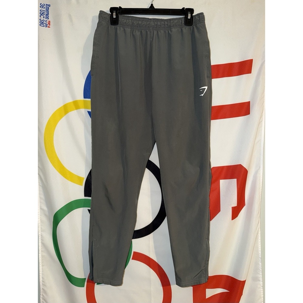 Gymshark Sweatpants Mens Medium Gray Tapered Athletic